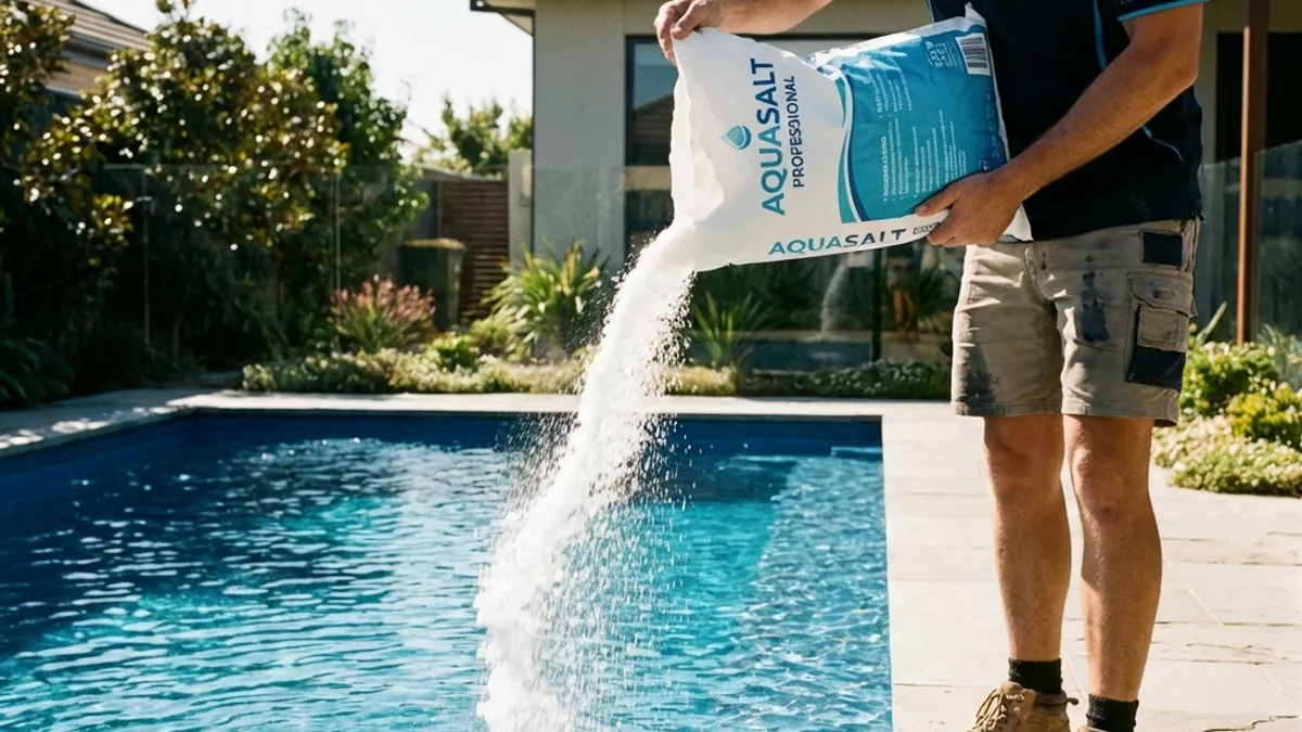 Tratarea apei din piscină cu sare – cum funcționează electroliza