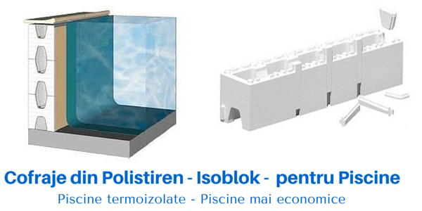 Cofraje din Polistiren pentru piscine